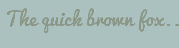 Image with Font Color 8B9887 and Background Color ABC1BF